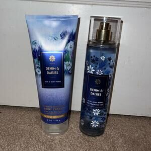 New Bath & Body Works Denim & Daises Collection